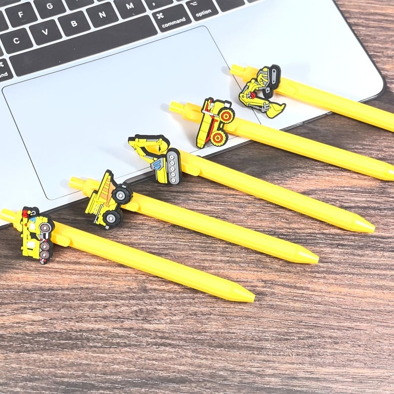 Construction Vehicle Themed Ballpoint Pens 16pcs Set For Students Gifts - Image 1