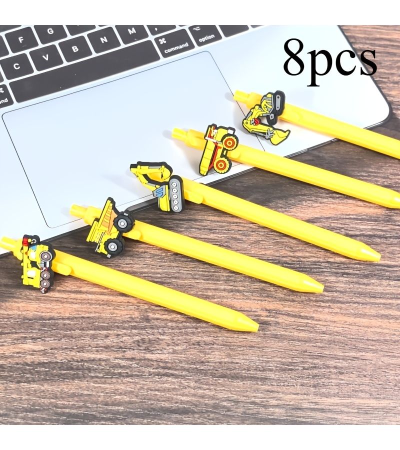 Construction Vehicle Themed Ballpoint Pens 16pcs Set For Students Gifts - Image 4