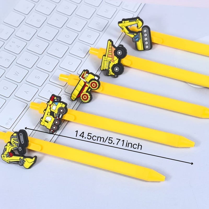 Construction Vehicle Themed Ballpoint Pens 16pcs Set For Students Gifts - Image 2