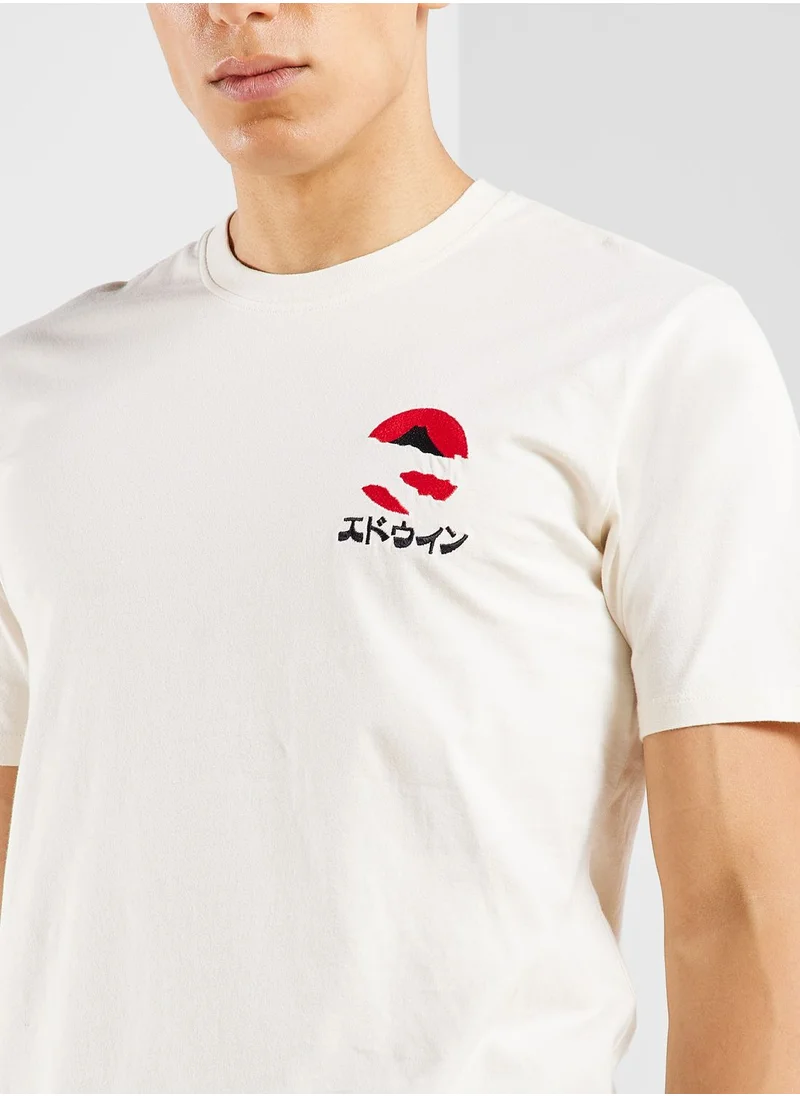 Edwin Kamifuji Chest T-Shirt