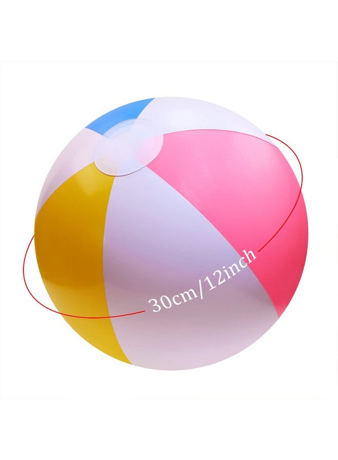 PENTA ANGEL Beach Balls 2PCS 12 Inch Inflatable/Blow Up World Globe Swimming Pool Party Favors Game Water Toy Beachball for Women Men Adults Summer Outdoor Playing… - Image 2