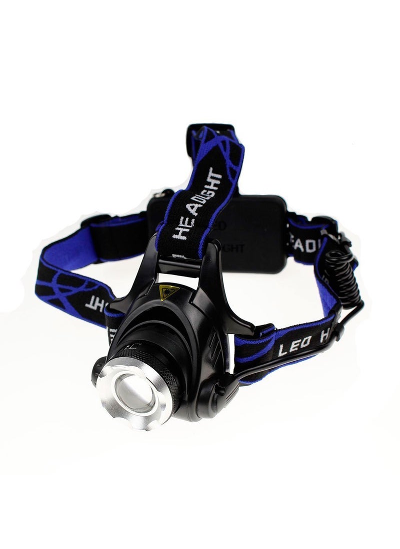 Flipco Flipco Rechargeable Head Torch, Hands Free Head Flashlight LED Lamp Water Resistant Drop Resistant Head Lamp Spotlight for Camping Fishing Running Cycling Best Super Bright Headlamp Light  - Image 2