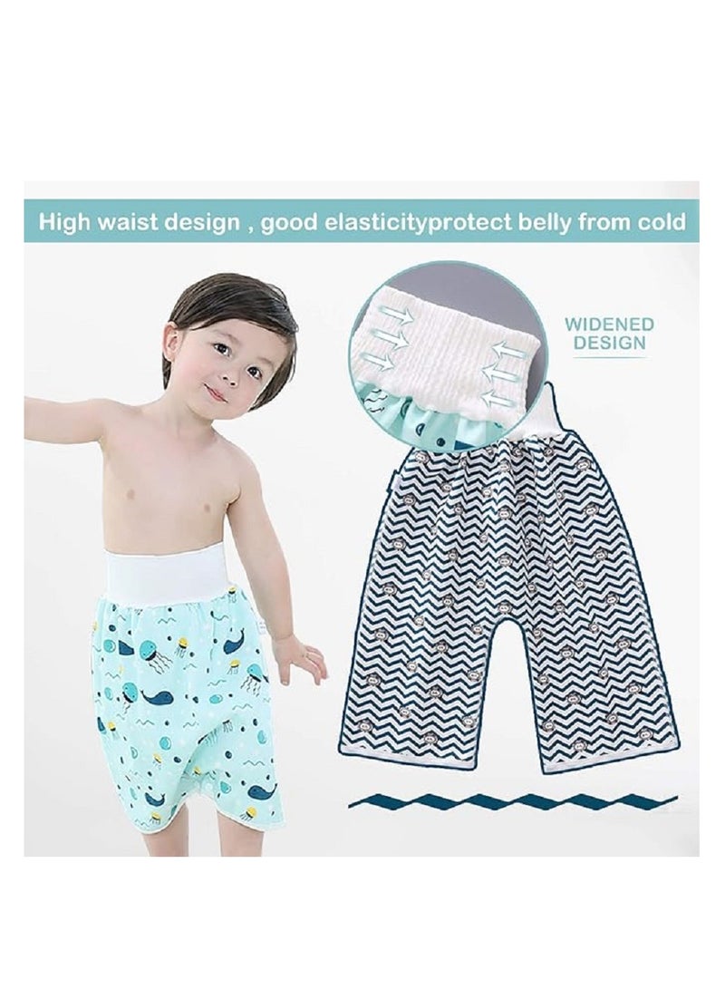 Toddler Training Waterproof Baby Diaper Pants Leak-proof At Night, Washable Diapers, Suitable For Boys And Girls  - Image 2