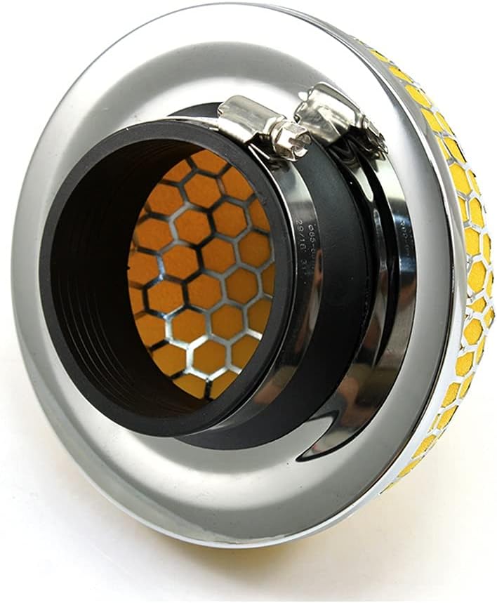 Wivplex Universal High Flow Air Intake Filter - Yellow - Image 3