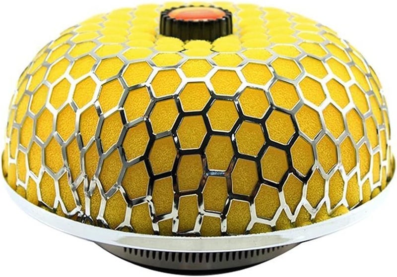Wivplex Universal High Flow Air Intake Filter - Yellow - Image 1