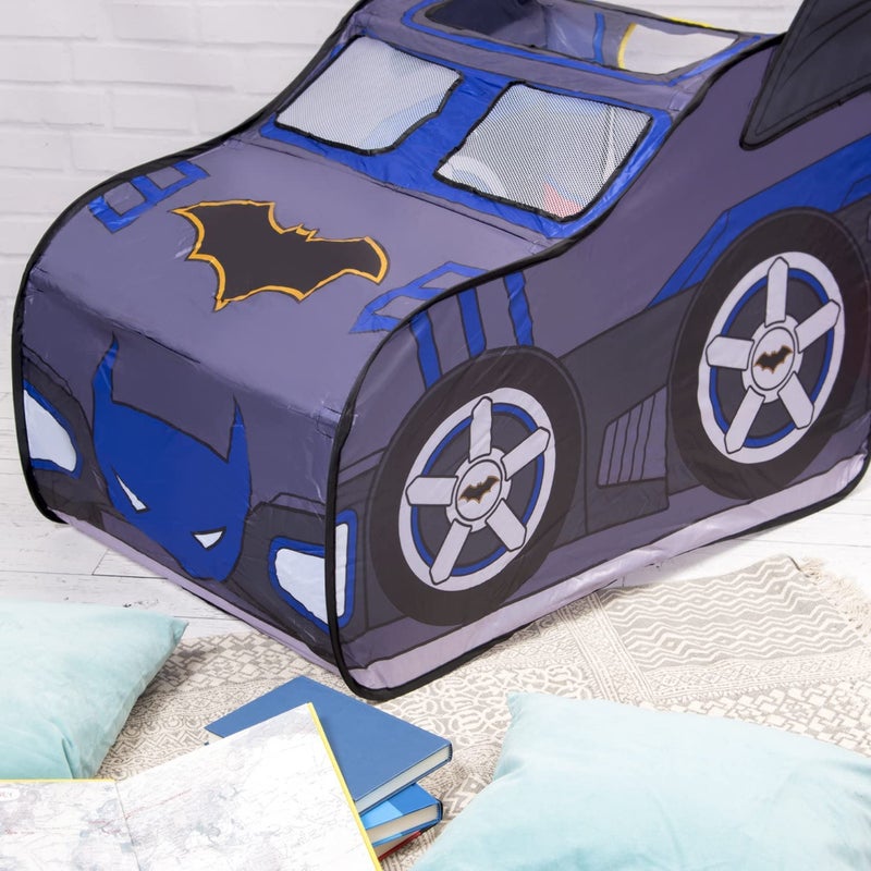 Batman Batmobile Pop Up Tent - Large Indoor Playhouse for Kids | Folds for Easy Storage with Carrying Bag Included | Amazon Exclusive - Sunny Days Entertainment - Image 3