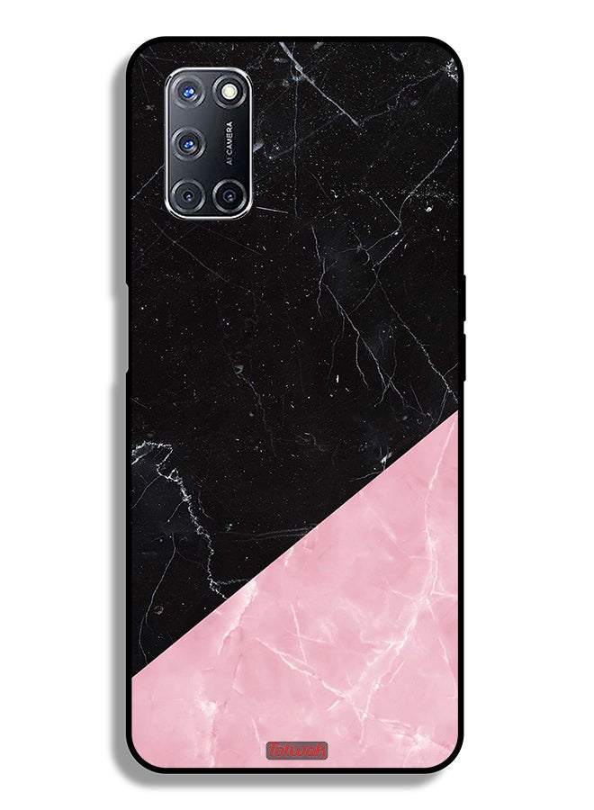 Tolwak Oppo A92 Protective Case Cover Marble Pattern - Image 1
