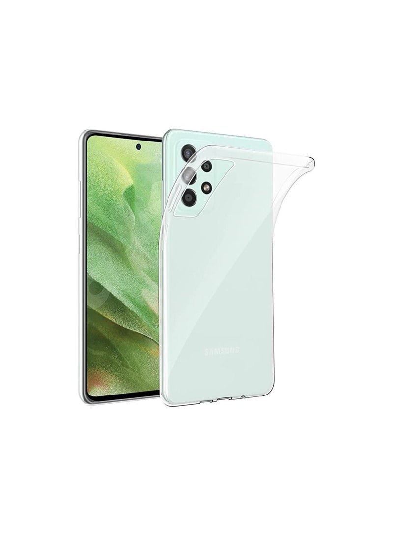 Case for Samsung Galaxy A33 [Slim Thin] Flexible TPU Anti-Scratch Gel Rubber Soft Skin Silicone Protective Phone Case Cover for Samsung Galaxy A33 5G 2022 Clear - Image 1