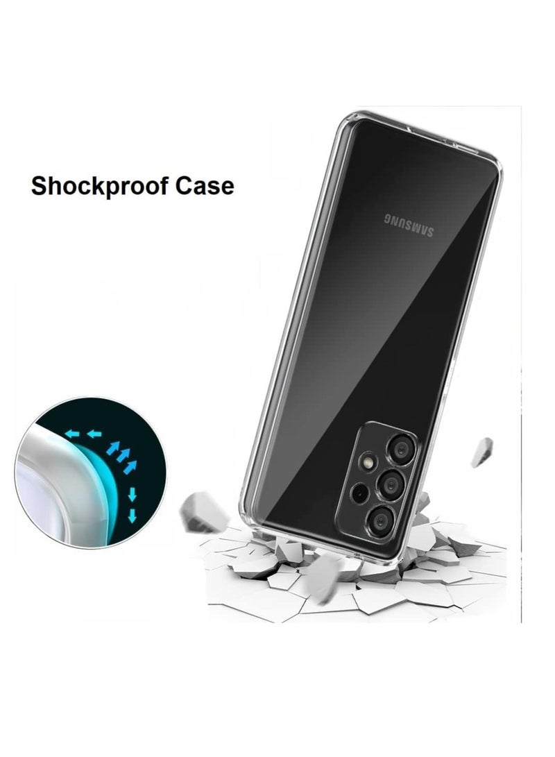 Case for Samsung Galaxy A33 [Slim Thin] Flexible TPU Anti-Scratch Gel Rubber Soft Skin Silicone Protective Phone Case Cover for Samsung Galaxy A33 5G 2022 Clear - Image 5