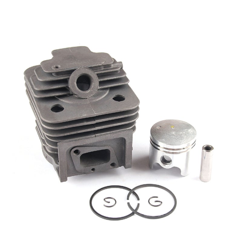 Piston Set: Silver Metal Parts - Durable Easy Install Cylinder Set With Repair Kits for Mitsubishi TL52 BG520 Brush Cutter - Image 4