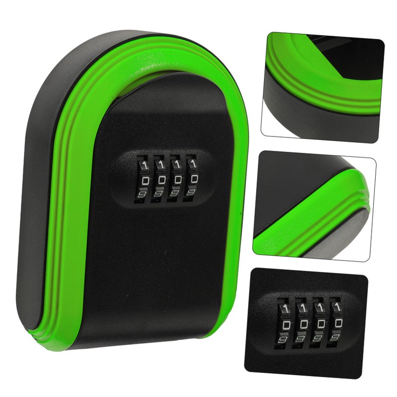 Wall Mounted Outdoor Key Lock Box Combination Code Safe For Household Keys - Image 4