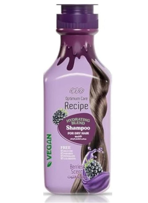 Optimum Care Recipe Hydrating Blend Shampoo Berries Scent 350 Ml