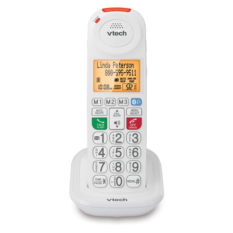 VTech SN5107 Amplified Additional Handset with Big Buttons Large Display 50dB Audio Assist for SN5127 SN5147 Senior Phones - Image 2