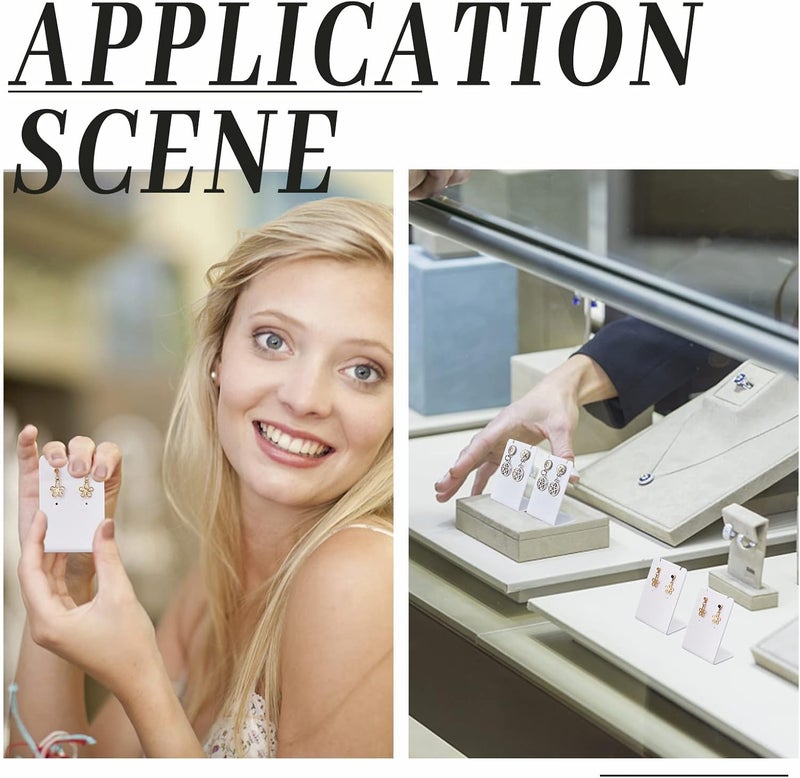 TPGP PandaHall 10 Packs Earring Display Racks - Acrylic Organizer for Earrings and Necklaces - Image 4