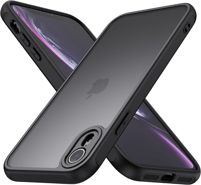 Demark Matte Case for iPhone XR,Frosted Translucent Back Phone Cover,Shockproof Drop Protection Cover for iPhone XR Case (iphone XR) - Image 1