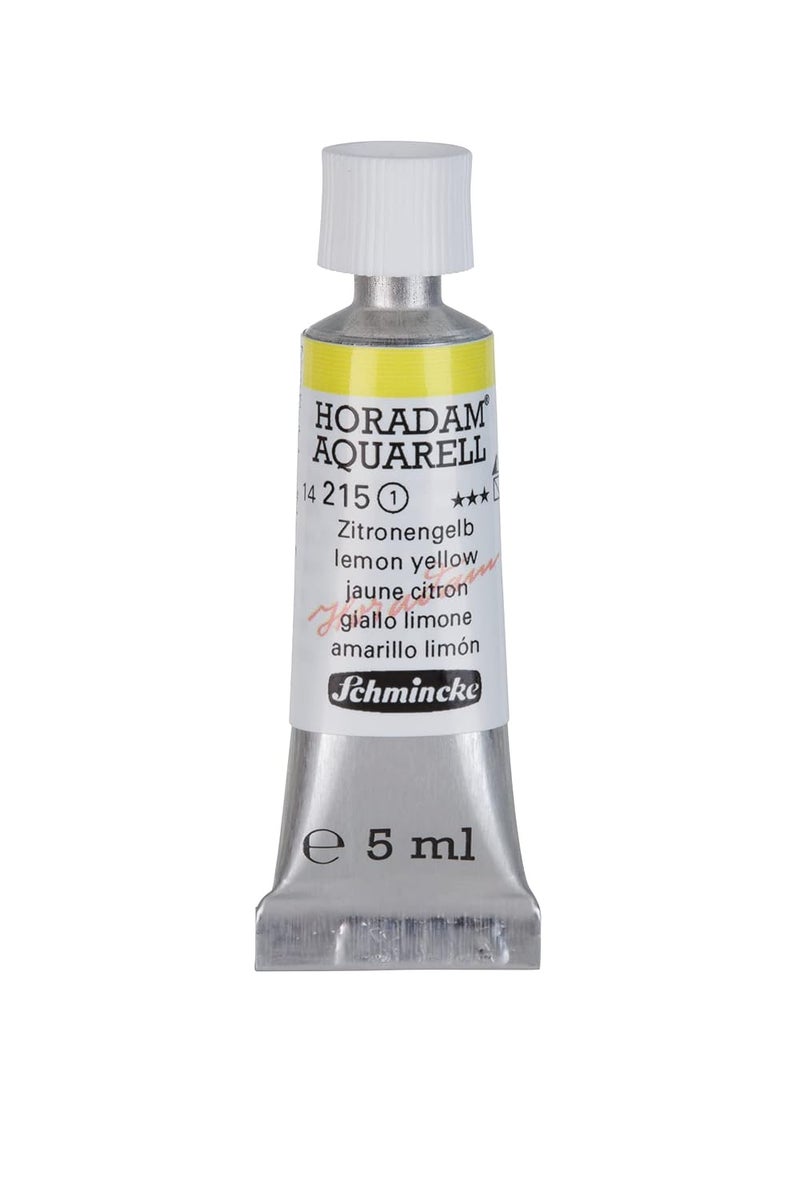 Schmincke Horadam Watercolour 5ml (Lemon yellow) - Image 1
