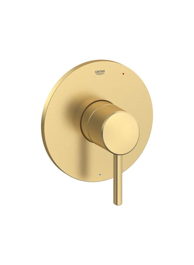 Grohe 14468GN0 Concetto Pressure Balance Valve Trim with Cartridge, Brushed Gold - Image 1