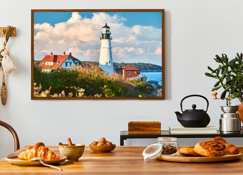 WISHDIAM Jigsaw Puzzles 2 Pack 1000 Pieces - WISHDIAM Puzzles for Adults - Lighthouses Portland Head Light Nature Landscape Impossible Challenging Puzzles for Home Decor Birthday Party Gifts Toy for Men Women - Image 2