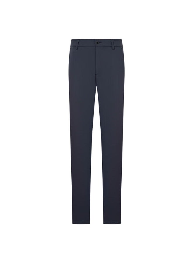 Saint Angelo Saint o Textured Stretch Casual Pants For Men Business Commuting Daily Workwear Etd241011s Volcano Gray 35 - Image 3