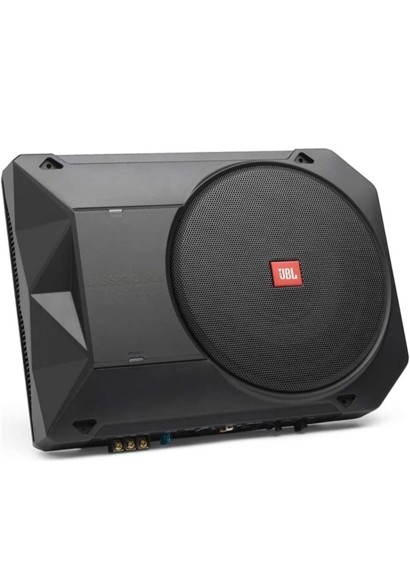 JBL - JBL BassPro SL2 Active Underseat Car Subwoofer With Built In Amplifier  Under Seat 8'' Subwoofer Car With 125 Watt Power Amplifier - Image 1