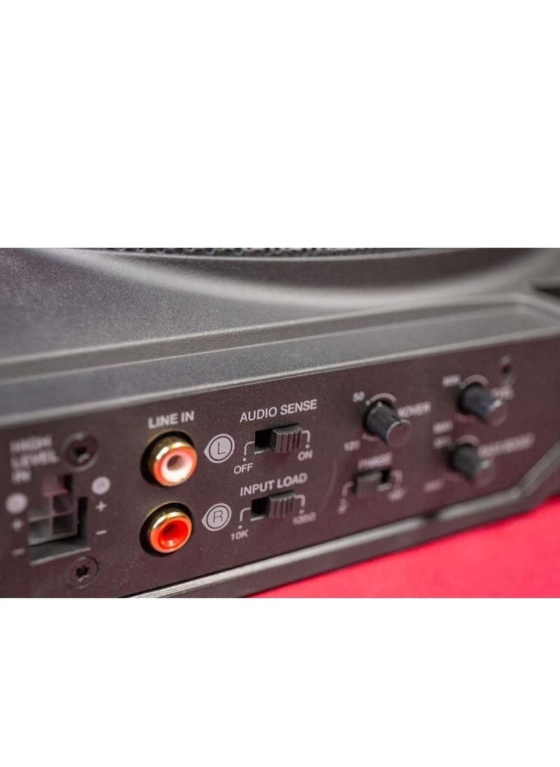 JBL - JBL BassPro SL2 Active Underseat Car Subwoofer With Built In Amplifier  Under Seat 8'' Subwoofer Car With 125 Watt Power Amplifier - Image 1