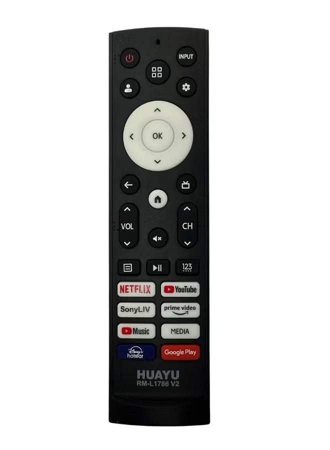 Huayu Universal LCD LED TV Remote Controller for ERF3C90H, ERF3H90H, ERF3K90P, ERF3M90H, EFR3N90H, EFR3T920H Models | Non-Voice Function, Easy Operation, Reliable Replacement - Image 1