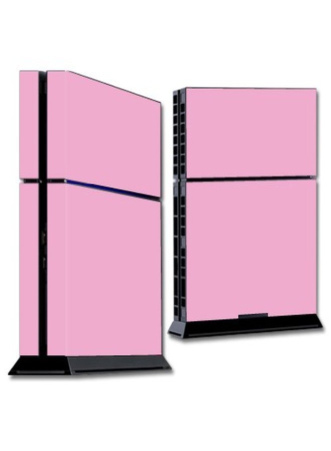 MIGHTY SKINS MightySkins Skin Compatible with Sony PS4 Console - Solid Pink | Protective, Durable, and Unique Vinyl Decal wrap Cover | Easy to Apply, Remove, and Change Styles | Made in The USA - Image 2