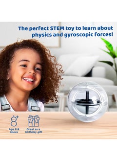 Thames & Kosmos Thames & Kosmos Gyroscope | Perfectly Balanced & Precision Tested | Essential STEM Tool | Classic Scientific Device | Experiments in Physics, Forces & Gravity | Nostalgic Spinning Science Toy  - Image 2
