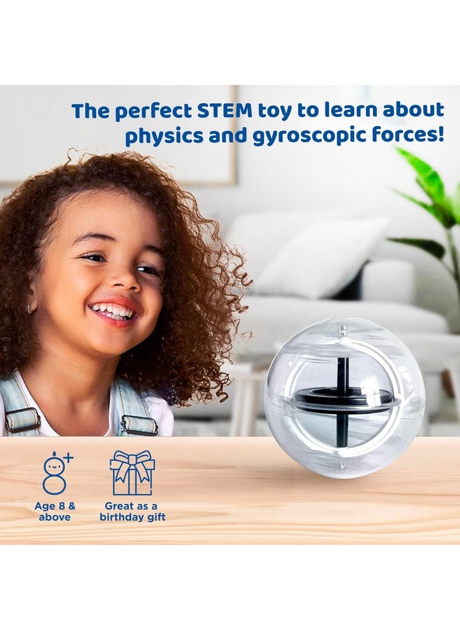 Thames & Kosmos - Thames & Kosmos Gyroscope | Perfectly Balanced & Precision Tested | Essential STEM Tool | Classic Scientific Device | Experiments in Physics, Forces & Gravity | Nostalgic Spinning Science Toy - Image 1