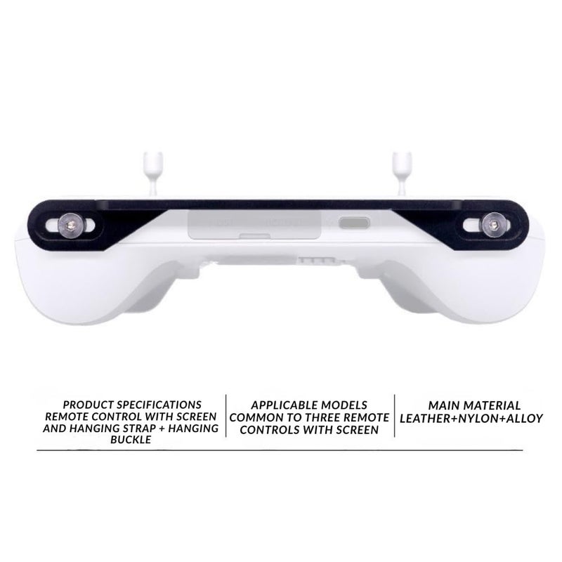 GetZget Remote Bracket Compatible with Mini 3/ Mavic 3 DJI RC, Mini 5/ 4 Pro/ Air 3s DJI RC 2 Neck Strap Mounting Clip Accessories - Image 2