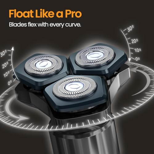 Airluxe ShaveMate Electric Shaver for men use with or without foam Rechargeable Beard Razor Machine for Clean Shaving Professional Grooming 1 year replacement warranty - Image 3