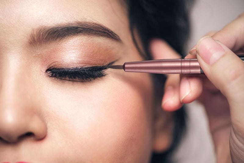 Kooba OWLFAVO Makeup Fine Point Eyeliner Brush, Portable Eye Gel Foundation Brush, Beauty Cosmetic Tool for Professional and Travel - Image 3