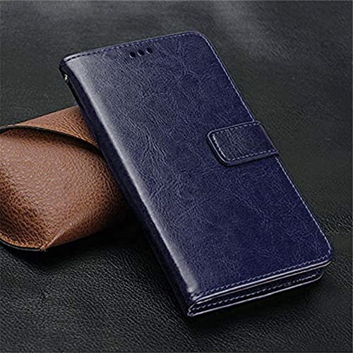WOW IMAGINE Shock Proof Flip Case Back Cover for Xiaomi Mi Redmi Y2 (Flexible | Leather Finish | Card Pockets Wallet & Stand | Blue) - Image 2