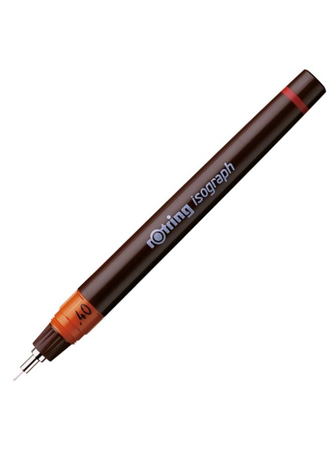 Rotring - rOtring Isograph Technical Drawing Pen-0.4 Mm,Black - Image 1