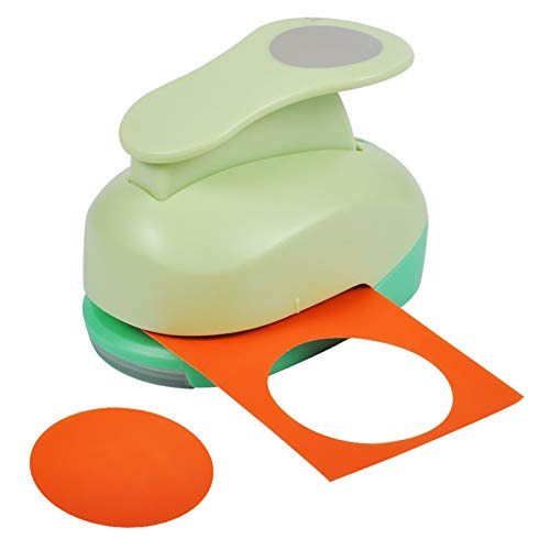 UCEC 2 Inch Circle Punch, Paper Punch, 2 Inch Hole Punch, Circle Hole Punch Cutters for Paper Crafts DIY Handmade Crafting Scrapbook Tools Cards Arts Fun Projects - Image 1
