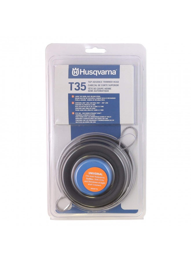 Husqvarna 537388101 Universal T35 Tap Advance Straight Shaft String Trimmer Head Prewound With .095-Inch Line Blue/Black - pzsku/Z4F5260A58AF10D1B2FCCZ/45/_/1731077993/1a356262-ce0d-435c-a8ac-8d8d8e3b5a3d