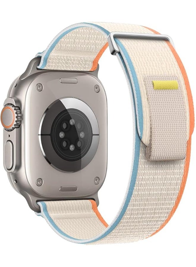 Trail/Alpine Loop Nylon Band Compatible with Apple Watch Ultra 2 / Ultra / Series 9/8/7/6/5/4/3/2/1 / SE2 / SE, Adjustable Sport Strap with Metal C-Hook, Replacement Wristband for iWatch 49mm 45mm 44mm 42mm - Image 1