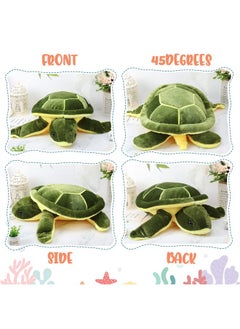 Civaner Turtle Stuffed Animals Sea Turtle Plush, Giant Stuffed Turtle, Plush Pillow Toys, Tortoise Plush Toys Doll For Birthday Christmas Thanksgiving Day Halloween(33 Inches)  - Image 5