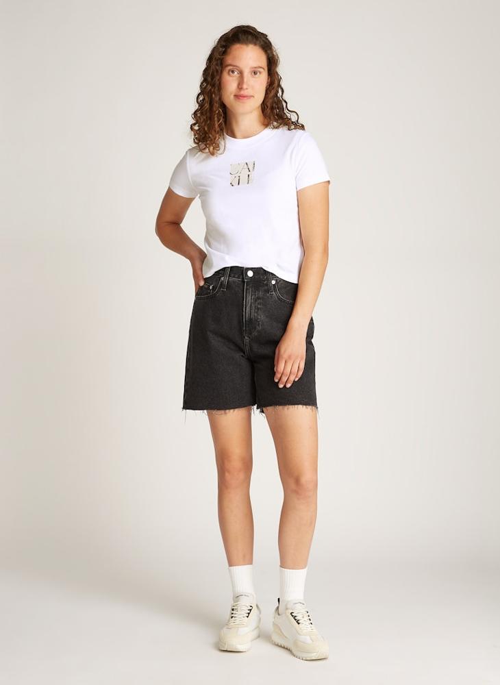 Calvin Klein Jeans Graphic Crew Neck T-Shirt - Image 4
