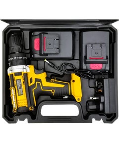 Roxon ROXON Premium Quality 21V Cordless Impact Screwdriver Drill Machine and Tool Kit  With 2Li-ion Rechargeable Battery 1500MAh RX21VCD  - Image 4