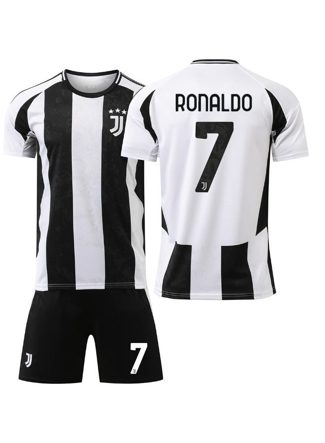 Ronaldo زي كرة القدم #7 رونالدو لموسم 2025-2026، بدلة شورت للأطفال والكبار، هدية للمشجعين والأصدقاء - Image 1