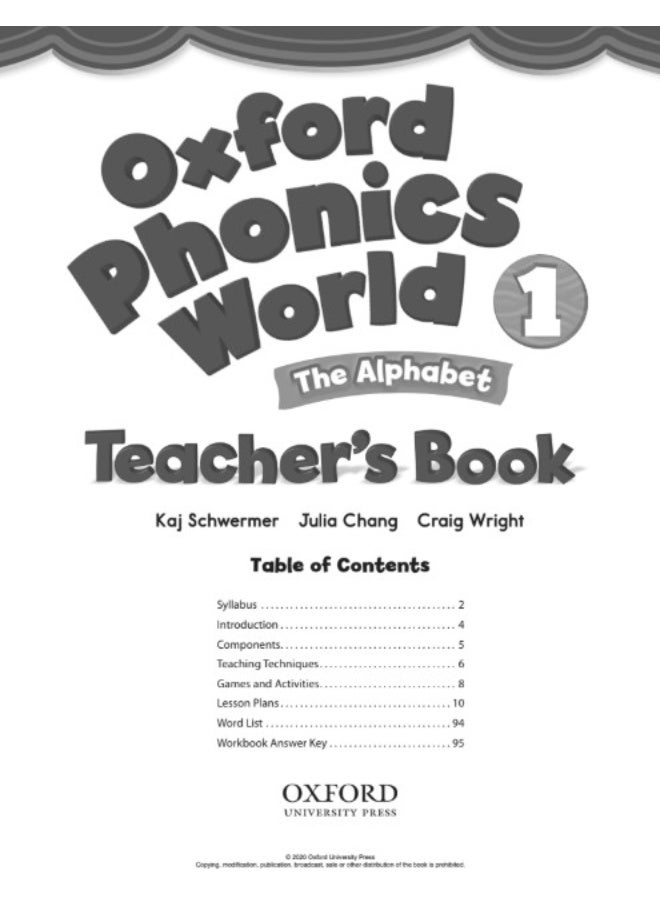 Oxford Phonics World 1 The Alphabet Teacher’s Book - Image 3