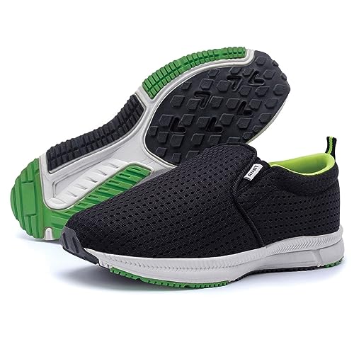 AVANT Men's Bolt Slip On Training Shoes - Black, UK 10 - Image 5