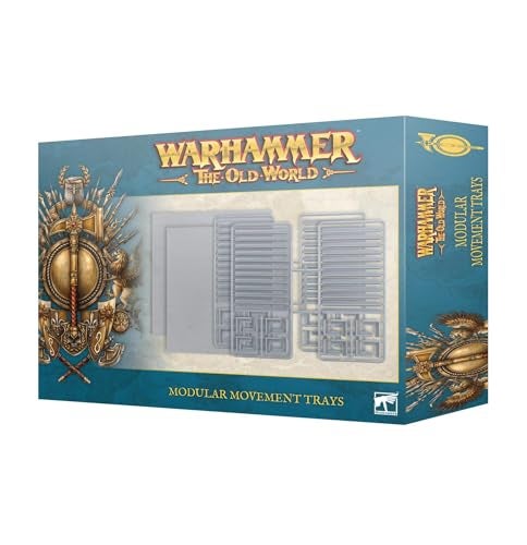 Games Workshop Warhammer Games Workshop The Old World: Modular Movement Trays, Grey - Image 3