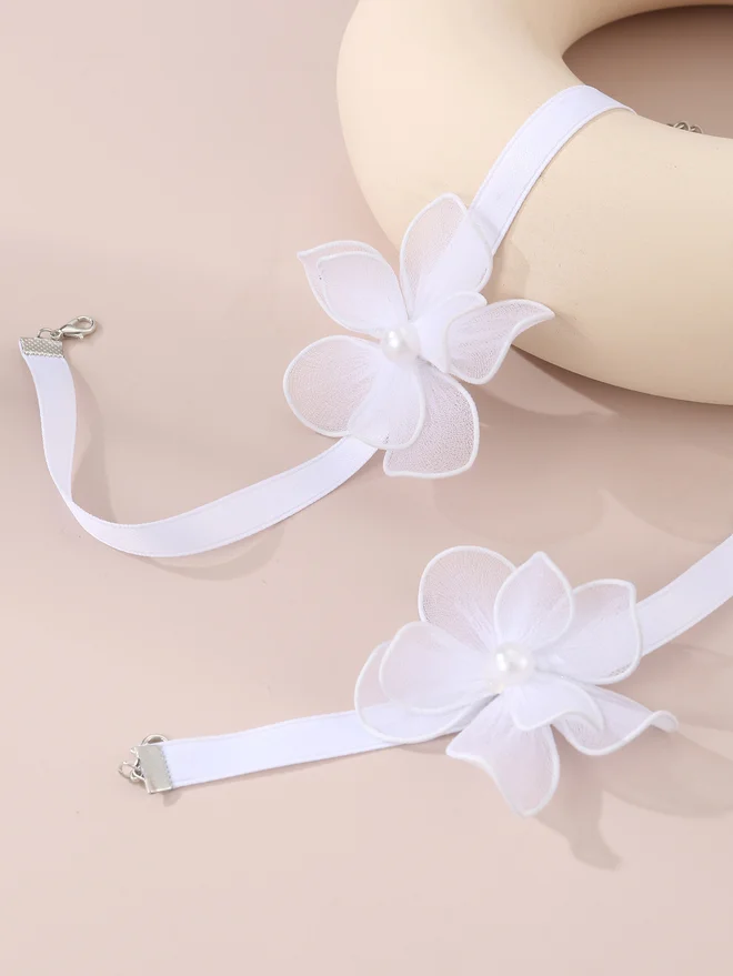 Take Two  Take Two Set of 2 - Flower Necklace and Bracelet for Women | Best Price UAE