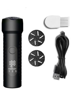 Elaimei Electric Callus Remover For Feet：Pedicure Tools With 3 Rollers, Professional Pedicure Tools Kit For Powerful Pedi Feet Care Vac, Foot File Care - Perfect For Hard, Cracked, Dry, Dead Skin (Usb Cable)  - Image 1