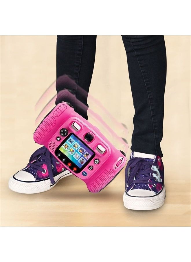 vtech - Kidizoom Duo 5.0 Deluxe Digital Selfie Camera with MP3 Player and Headphones, Pink - Image 1