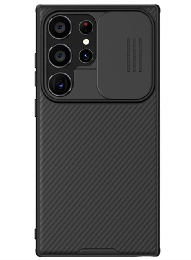 Nillkin Galaxy S24 Ultra Case, Slide Camera Case Design, 360° Full Body Coverage Shockproof Phone Cover, Anti-Fall Anti-Scratch Anti-fingerprint Protective Case for Samsung Galaxy S24 Ultra 5G, Black - Image 1