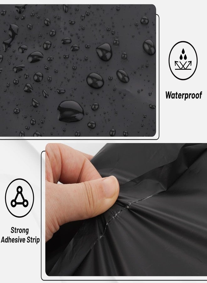Eargardin Compostable 10x15 inch Shipping Bags with Self Seal Waterproof Shipping Mailers with Eco Friendly Packaging Envelopes Supplies Mailing Bags BPI Certified Black, 50 Counts - Image 5