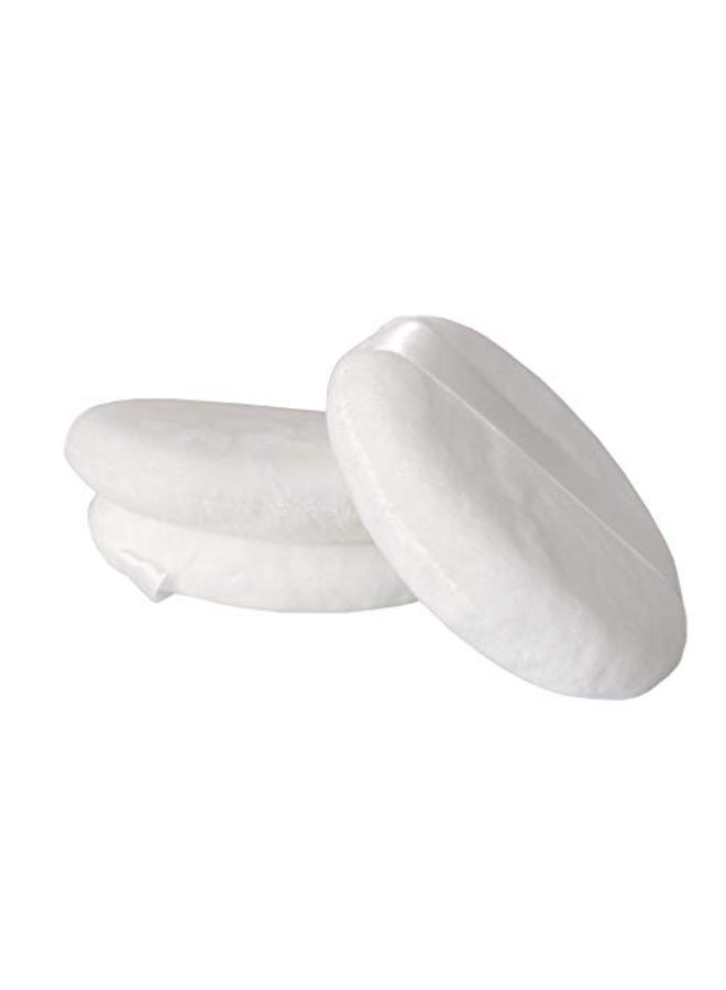 Topwon Powder Puff for Body Baby 5 Inch Extra Large Jumbo Size Use for Dusting Powder or Blending Setting Makeup Foundation 3 Pieces - Image 1